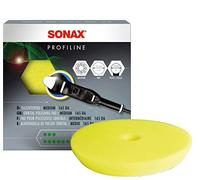 SONAX Pad pour polisseuse orbitale intermédiaire 165 DA (1 pièce) pour Un Polissage mécanique avec des polisseuses excentriques | Réf: 04935000