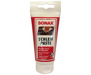 SONAX Páte abrasive (75 ml) | Pâte abrasive très puissante sans silicone pour corriger rayures, éraflures et vernis abîmé.