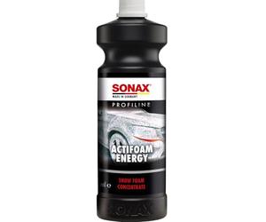 SONAX PROFILINE ActiFoam Energy (1 litre) | Snow Foam à forte mousse pour laver, éliminer les insectes et nettoyer les jantes en une seule formule.
