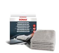 SONAX Chiffon microfibre Soft Touch – enlève résidus de polish, nettoyage et protection – 3 pièces