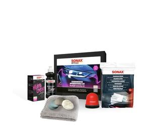 SONAX PROFILINE Trousse de Restauration de phares (kit Complet) | Kit restauration phares pour raviver la clarté, améliorer la luminosité et renforcer la sécurité routière.