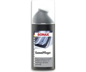 SONAX Protecteur de pièces en caoutchouc (100 ml) | Soin caoutchouc, protège et ravive, maintient l’élasticité, anti-gel, applicateur éponge pratique.