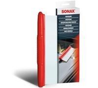 SONAX Raclette à vitre 04174000 – Silicone flexible, plastique rouge pour véhicule