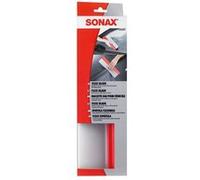 SONAX Raclette à vitre 04174000 – Silicone flexible, plastique rouge pour véhicule