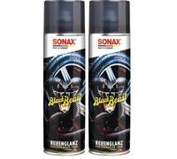 SONAX Rénovateur pneus Black Beast Effect (500 ML) Brillance Intense et Noir Profond | Réf: 04344000 (Lot de 2)