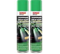 SONAX Soin du cockpit (400 ml) pour nettoyer et entretenir les plastiques avec brillance et parfum citron | Réf: 03423000 (Lot de 2)