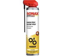 SONAX Spray à base de silicone (400 ml) lubrifiant antifriction hydrofuge pour protection durable avec Easy Spray | Réf: 03483000
