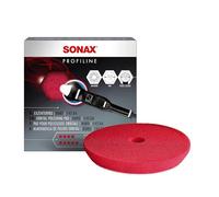 SONAX Tampon Excentrique Dur 143 DA (1 pièce) éponge Dure à Pores Fins pour Le Polissage des peintures de véhicules rayées et altérées | N° d'article 04934000