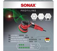 SONAX Tampon excentrique moyen 150 (1 pièce) pour polissage machine de peintures avec machines à polir excentrique pour plaques de support de 150 mm de diamètre, numéro d'article 04986410