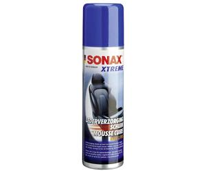 SONAX XTREME Mousse cuirs (250 ml) | Mousse cuir avec protection UV pour nettoyer, raviver les couleurs et protéger durablement le cuir lisse.