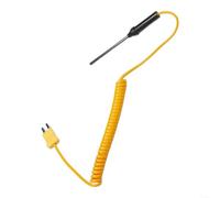 Sonde à aiguille thermocouple de type K à réponse rapide | Capteur d'aiguille de 3 mm, réponse < 1s, pour huiles alimentaires, gels liquides, câble de 1200 mm, compatible avec les