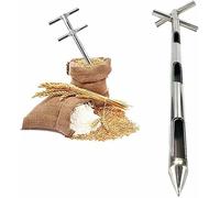 Sonde à grain - Design à double poignée pour une pénétration profonde dans le grain ou le sol compacté, améliore la facilité d'échantillonnage