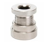 sonde à oxygène Capteur d'oxygène Lambda O2 M18 1.5, 10 à 1 pièces, connecteur d'écrou en Nickel plaqué, adaptateur de bonde entretoise(5pcs Oxygen Sensor)
