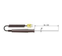 Sonde à piquer B + B Thermo-Technik 0600 1004 -50 à +400 °C sonde: K Etalonnage dusine (sans certificat) G