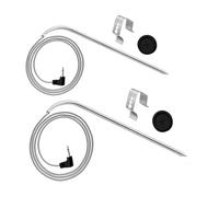 Sonde à viande de rechange Masterbuilt for série Gravity 560/800/1050, thermomètre de température for barbecue en acier inoxydable(2set)