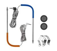 Traeger Lot de 2 sondes de température de rechange avec œillets et clips, étanche, prise 3,5 mm