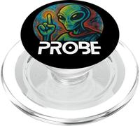 Sonde Alien, sonde extraterrestre, chemise extraterrestre amusante, humour extraterrestre PopSockets PopGrip pour MagSafe