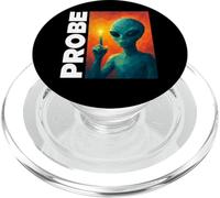 Sonde Alien, sonde extraterrestre, chemise extraterrestre amusante, humour extraterrestre PopSockets PopGrip pour MagSafe