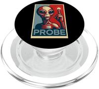 Sonde Alien, sonde extraterrestre, chemise extraterrestre amusante, humour extraterrestre PopSockets PopGrip pour MagSafe
