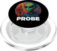 Sonde Alien, sonde extraterrestre, chemise extraterrestre amusante, humour extraterrestre PopSockets PopGrip pour MagSafe