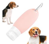 Sonde alimentaire pour chien - Bouteille en silicone de 14,9 cm - Aide à l'alimentation portable - 90 ml - Large ouverture avec - Pour shampooing pour chien, nourriture liquide, bain