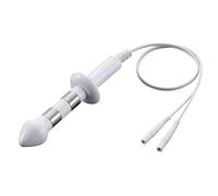 Sonde anal 201 spring pr-13a pour rééducation du sol pelvien - Compatible avec les électrostimulateurs EMS - Attache universelle avec fiche 2 mm - MEDITALIASERVICE