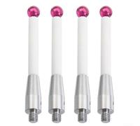 Sonde CMM, 1 à 4 pièces A-5000-3709 avec pointe sphérique de 6 mm et longueur de 50 mm pour machine à mesurer à trois coordonnées, haute fiabilité, utilisation industrielle (4 pièces)