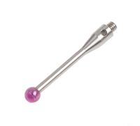 Sonde CMM avec filetage M2 et tête sphérique en carbure de silicium pour une utilisation en métrologie dimensionnelle dans les environnements de contrôle industriel et de fabrication (H4160)