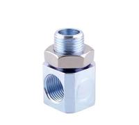 Sonde D’Oxygène Adaptateur D'extension D'espacement De Capteur D'oxygène À 90 Degrés, Connecteur Bouchon D'O2 Arrière Catalyseur, Fixation CEL Universelle