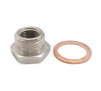 Sonde D’Oxygène Adaptateur Réducteur D'espacement Pour Capteur D'oxygène O2 D'échappement M18 X 1,5Mm Vers M12 X 1,25Mm