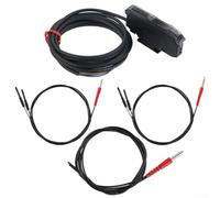 Sonde de capteur à fibre optique robuste avec construction en acier inoxydable et interrupteur photoélectrique à induction avec protection contre la puissance inverse (BEM-310/M3)