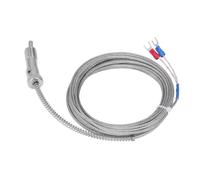 Sonde de capteur à ressort thermocouple de type K, plage de 0 à 400 °C, pour connecteur fileté M12, pour processus industriel