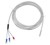 Sonde de Capteur de Câble à 3 Fils de Thermocouple Walfront PT100 5M Corrosion Etanche Résistant aux Alcalis (0-200 ℃)