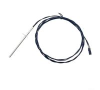 Sonde de capteur de poêle à granulés 11 mm Bride à installation directe | Noyau en acier inoxydable 304, résiste à la chaleur élevée, taille de découpe de 7 mm, sans danger pour les brûleurs à bois