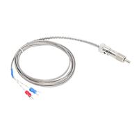 Sonde de capteur de température à thermocouple de Type K, Haute sensibilité, réponse Rapide, Conception à Ressort de Compression à Filetage M12 pour Les systèmes de Maintenance et (2M)