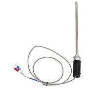 Sonde de Capteur de Température en Acier Inoxydable de Type K, Sonde de Température de qualité Industrielle de pour Divers Domaines (1 mètre)