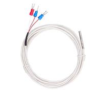 Sonde de capteur de température Pt100, sonde à thermistance à 3 fils avec thermocouple de type K, sonde étanche en acier inoxydable pour régulateur de température constante -