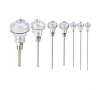 Sonde de capteur de température RTD/PT100 à filetage 3/4 pour contrôleurs de processus, options de gaine en acier inoxydable 304, 50/100/150/200/250/300/400 mm, plage 200-420 C (200 mm)