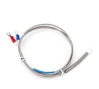 Sonde de capteur de température thermocouple avec rondelle de trou de 5 mm et 6 mm, type KE, câble de 1/2/3/4/5 m, 1 pièce(E 6mm Aperture 5M)