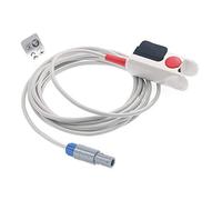 Sonde de capteur SpO2 à 5 broches 5P 3 m Câble compatible avec moniteur Contec CMS60C CMS5100 6000 7000 8000 9000 Biolight M6 M9 M12 M66 M69 Carewell XPM-9000 CPM-9000 MEDETICMMM 8000 All Biocare 5