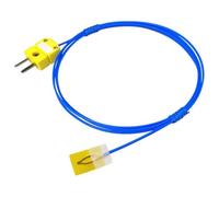 Sonde de capteur température à couche mince adhésive Surface, fil mesure résistance thermique monté sur Thermocouple type K, 1 pièces(K型 1.5米(配插头))