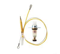 Sonde de capteur thermocouple à aiguille en cuivre, 1 pièce, pour cuisinière à gaz, protection anti-flamme, construction robuste en cuivre, sécurité de la cuisine à domicile (insert à deux fils)
