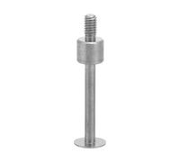Sonde de comparateur à cadran en acier rapide, filetage M2.5 en forme de T, points de plats pour comparateurs à cadran mesurant les matériaux souples, les mousses et les (T8)