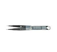 Sonde de décharge de condensateur de réparation électronique avec accès à la forme d'une pince à épiler - Outil de circuit imprimé transparent - 11,9 cm - Taille compacte