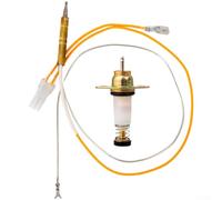 Sonde de détection de flamme pour cuisinière à gaz utilisant la technologie thermocouple en cuivre et électrovanne associée pour un arrêt de sécurité (J)