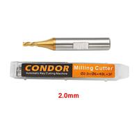 Sonde De Fraise Pour Xhorse Condor Xc Mini Plus Doldave Xp-005 Doldave Xp-007 Clé Cutinstrument Machine 2 Pièces 1.0mm1.5mm 2.0mm 2.5mm - Type 2pcs 2.0mm