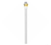 Sonde de niveau d'eau à filetage G1 à 3 broches pour chaudière à vapeur, capteur en acier inoxydable SUS304 avec isolation PTFE, pression nominale de 0,6 MPa, 405 mm