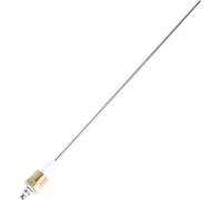 Sonde de niveau d'eau pour chaudière Tige d'électrode 1 broche G1/2 Électrode en laiton PTFE Acier inoxydable