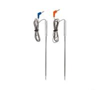 Sonde de rechange pour thermomètre à viande 25 cm en métal pour barbecue | Acier inoxydable, plage de -50 °C à 300 °C, s'adapte à la plupart des thermomètres standard, idéal pour griller la pâtisserie