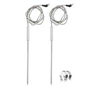 Sonde de rechange pour thermomètre à viande Thermopro TP17 TP27, 20,5 cm en acier inoxydable, conçue pour une performance thermique constante (2 pièces)